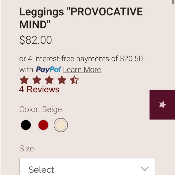 Sorte Store - Provocative Mind Garter leggings - medium - NEW - Picture 12 of 15